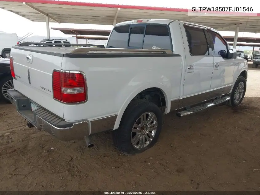 2007 Lincoln Mark Lt VIN: 5LTPW18507FJ01546 Lot: 42388179