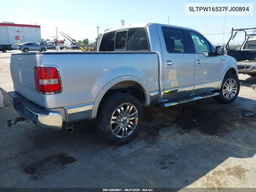 2007 Lincoln Mark Lt VIN: 5LTPW16537FJ00894 Lot: 42620831