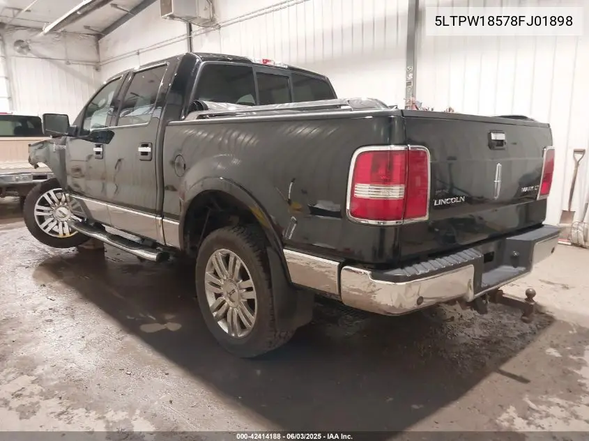 2008 Lincoln Mark Lt VIN: 5LTPW18578FJ01898 Lot: 42414188