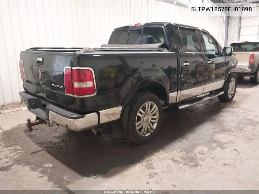 2008 Lincoln Mark Lt VIN: 5LTPW18578FJ01898 Lot: 42414188