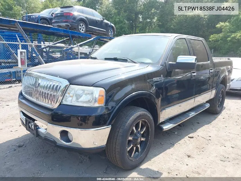 2008 Lincoln Mark Lt VIN: 5LTPW18538FJ04426 Lot: 42445546