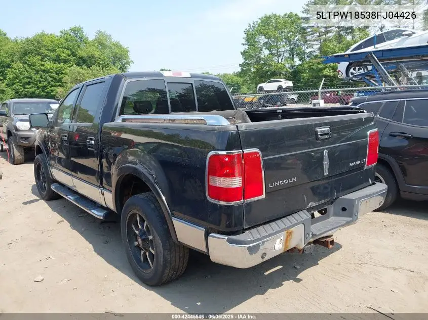 2008 Lincoln Mark Lt VIN: 5LTPW18538FJ04426 Lot: 42445546