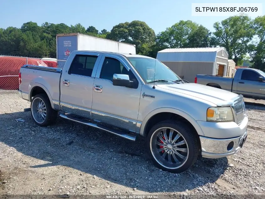 2008 Lincoln Mark Lt VIN: 5LTPW185X8FJ06769 Lot: 42571820