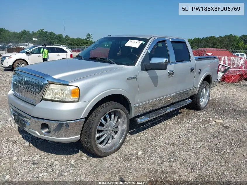 2008 Lincoln Mark Lt VIN: 5LTPW185X8FJ06769 Lot: 42571820