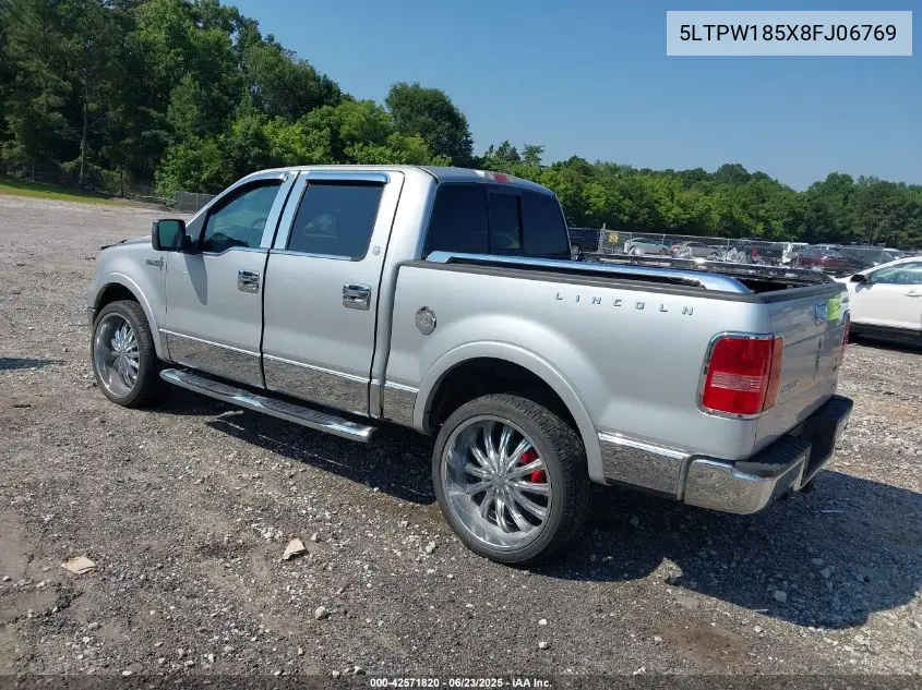 2008 Lincoln Mark Lt VIN: 5LTPW185X8FJ06769 Lot: 42571820