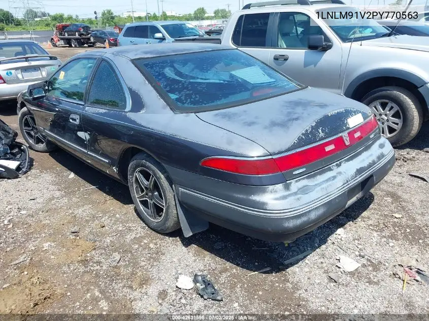 1993 Lincoln Mark Viii VIN: 1LNLM91V2PY770563 Lot: 42631595