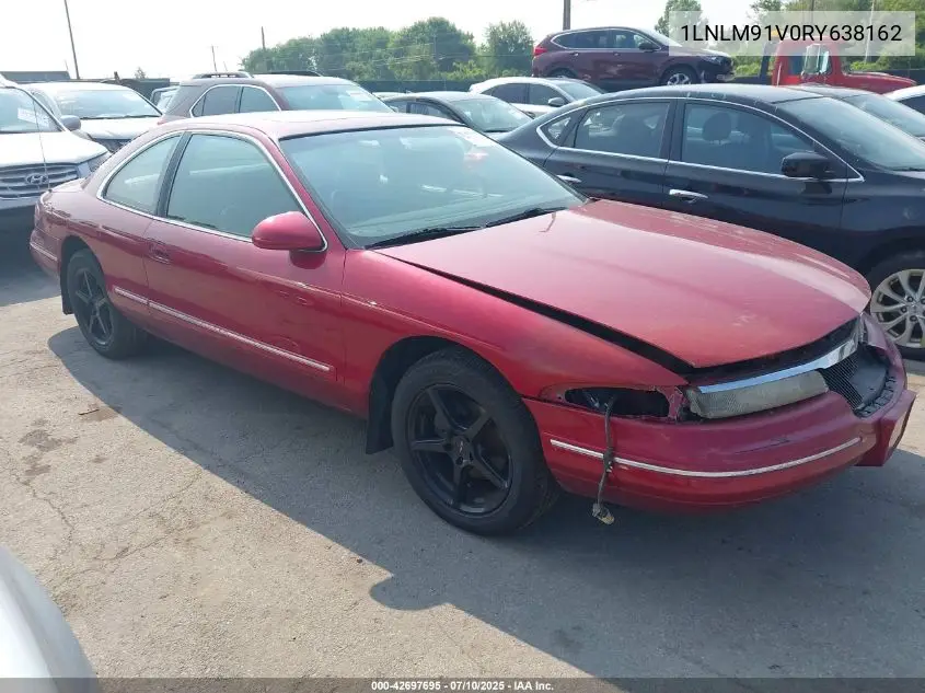 1994 Lincoln Mark Viii VIN: 1LNLM91V0RY638162 Lot: 42697695