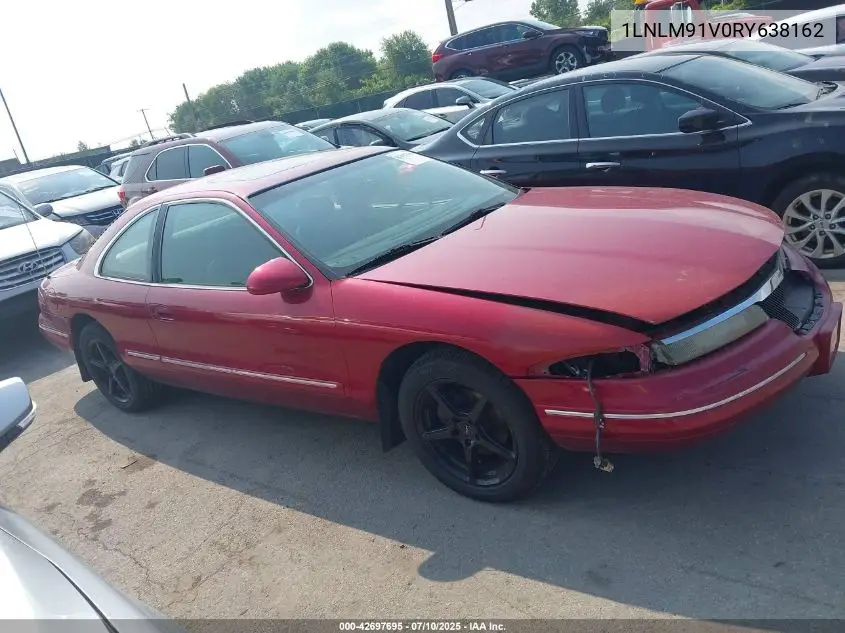1994 Lincoln Mark Viii VIN: 1LNLM91V0RY638162 Lot: 42697695