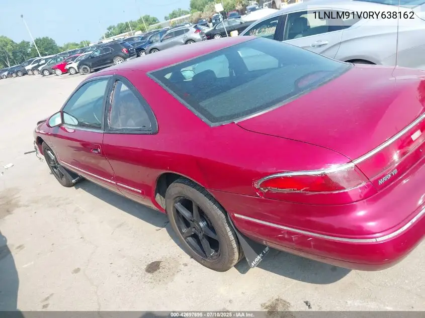 1994 Lincoln Mark Viii VIN: 1LNLM91V0RY638162 Lot: 42697695