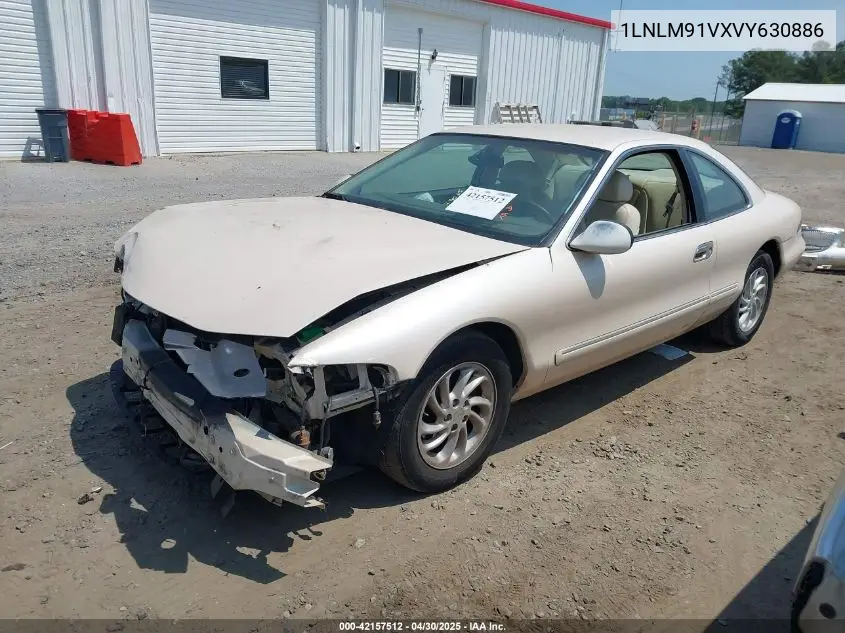 1997 Lincoln Mark Viii VIN: 1LNLM91VXVY630886 Lot: 42157512