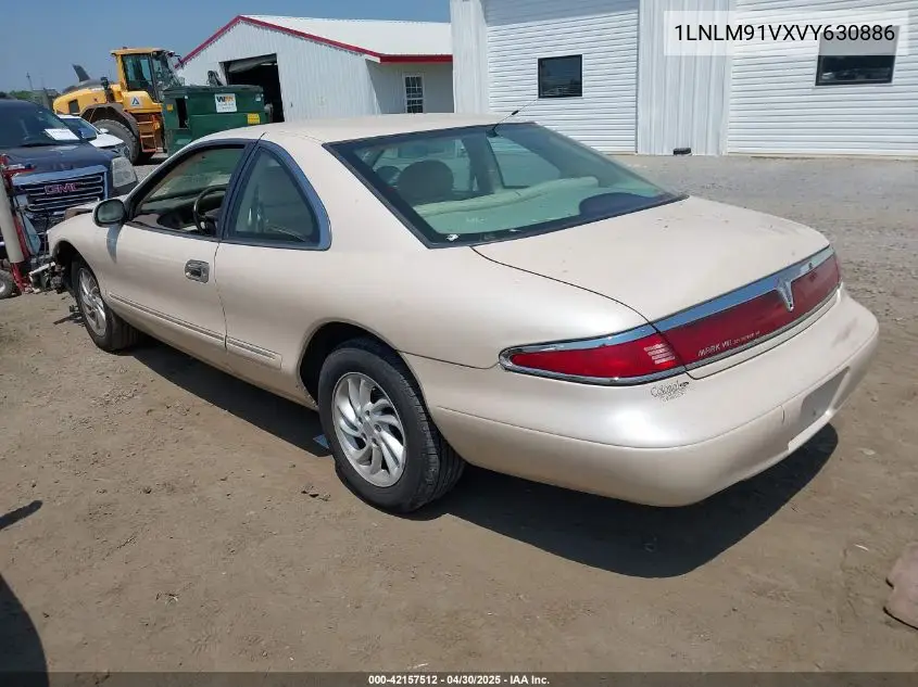 1997 Lincoln Mark Viii VIN: 1LNLM91VXVY630886 Lot: 42157512