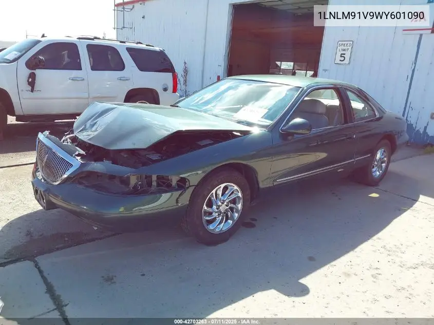1998 Lincoln Mark Viii VIN: 1LNLM91V9WY601090 Lot: 42703263
