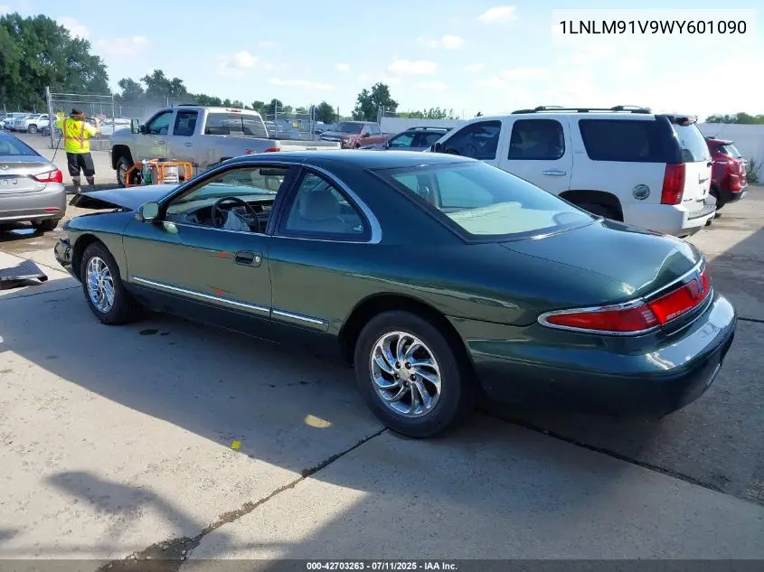 1998 Lincoln Mark Viii VIN: 1LNLM91V9WY601090 Lot: 42703263