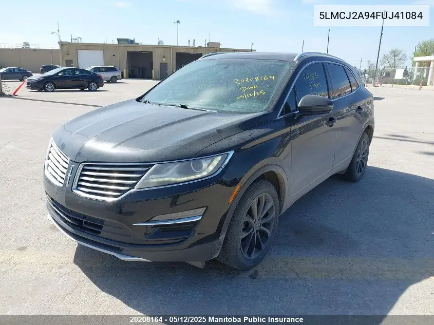 2015 Lincoln Mkc VIN: 5LMCJ2A94FUJ41084 Lot: 20208164