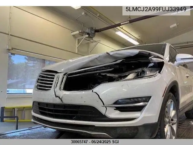 2015 Lincoln Mkc VIN: 5LMCJ2A99FUJ33949 Lot: 30065747