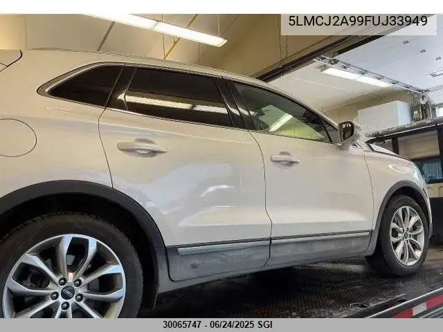 2015 Lincoln Mkc VIN: 5LMCJ2A99FUJ33949 Lot: 30065747