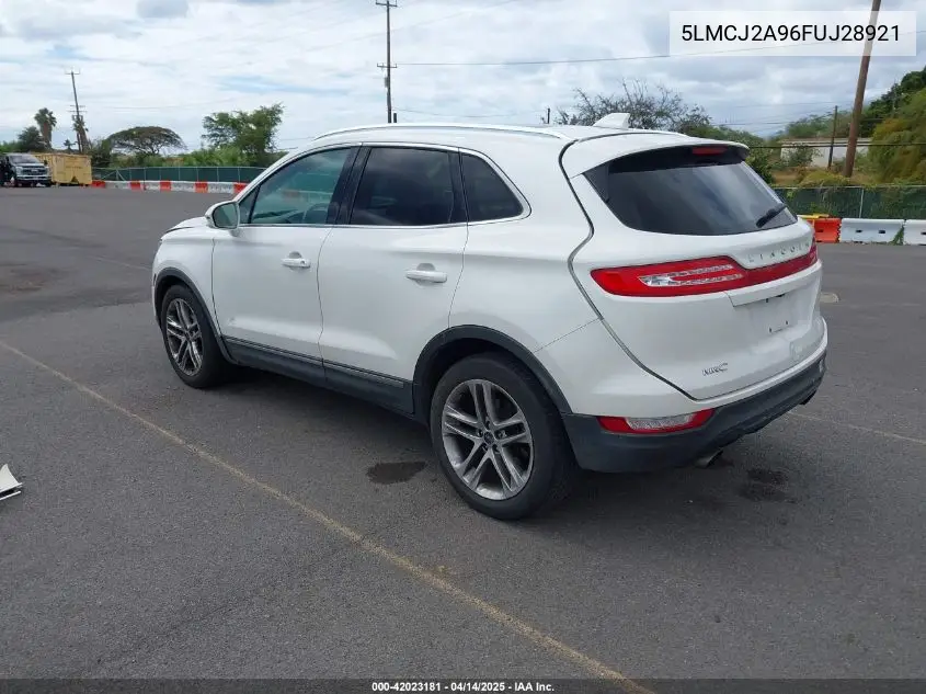 2015 Lincoln Mkc VIN: 5LMCJ2A96FUJ28921 Lot: 42023181