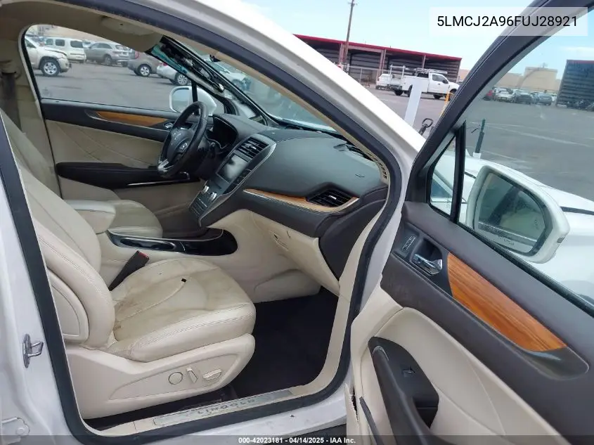 2015 Lincoln Mkc VIN: 5LMCJ2A96FUJ28921 Lot: 42023181