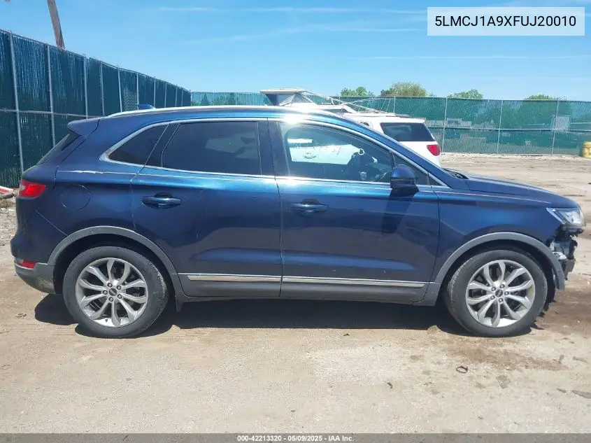 2015 Lincoln Mkc VIN: 5LMCJ1A9XFUJ20010 Lot: 42213320