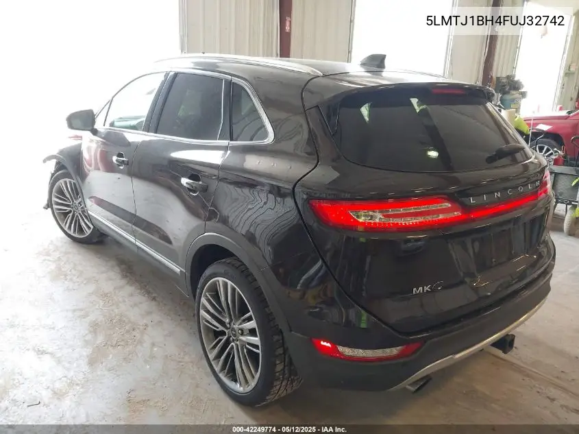 2015 Lincoln Mkc Black Label VIN: 5LMTJ1BH4FUJ32742 Lot: 42249774