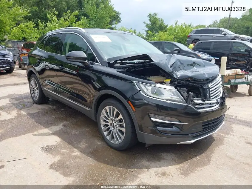 2015 Lincoln Mkc VIN: 5LMTJ2AH4FUJ03328 Lot: 42505082