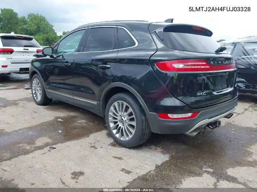 2015 Lincoln Mkc VIN: 5LMTJ2AH4FUJ03328 Lot: 42505082