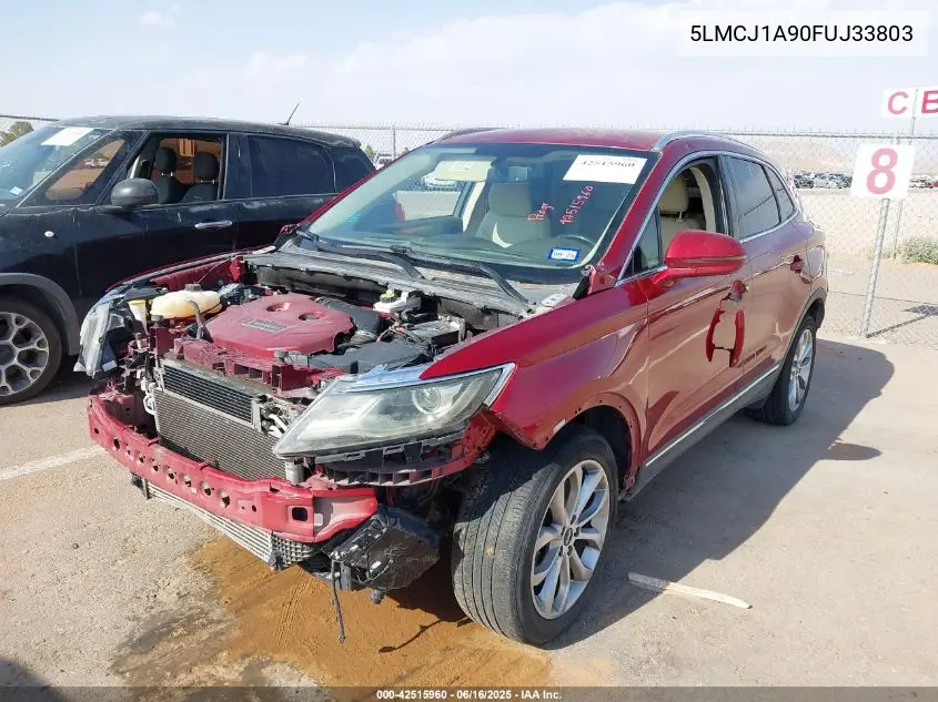 2015 Lincoln Mkc VIN: 5LMCJ1A90FUJ33803 Lot: 42515960