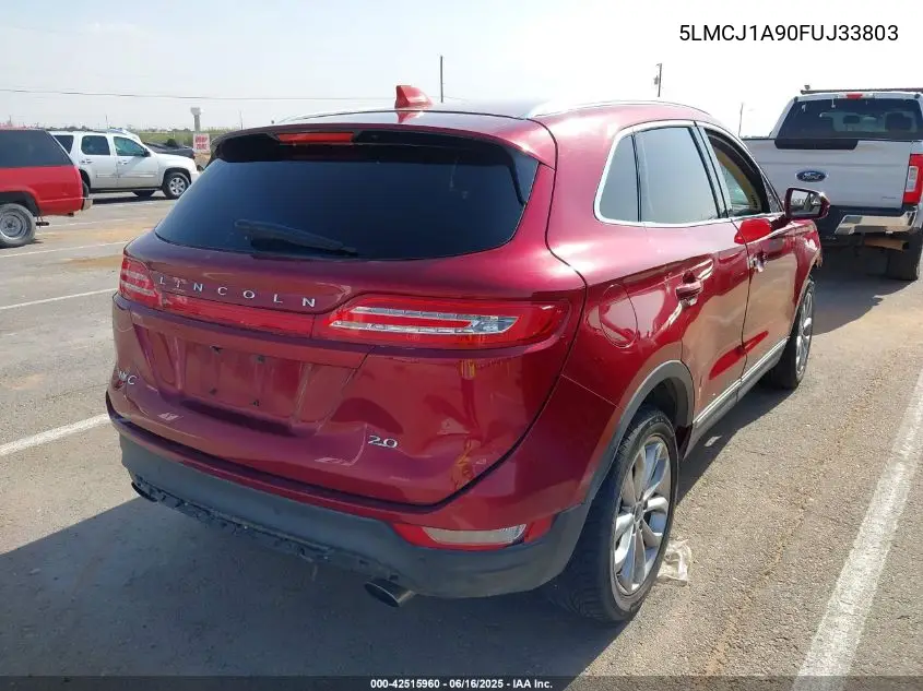2015 Lincoln Mkc VIN: 5LMCJ1A90FUJ33803 Lot: 42515960