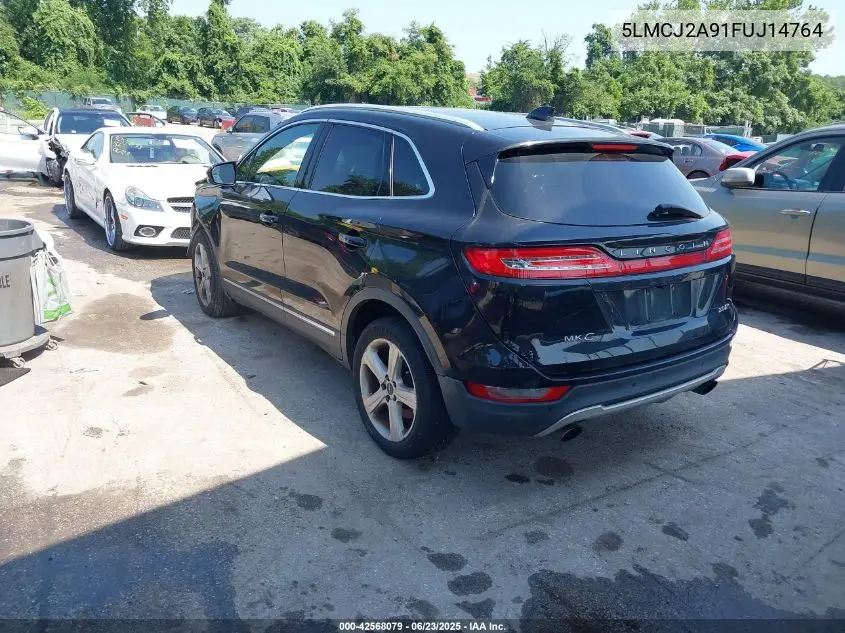 2015 Lincoln Mkc VIN: 5LMCJ2A91FUJ14764 Lot: 42568079