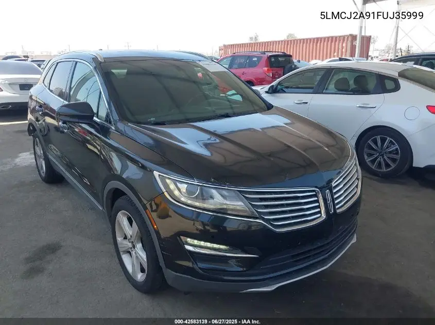 2015 Lincoln Mkc VIN: 5LMCJ2A91FUJ35999 Lot: 42583139
