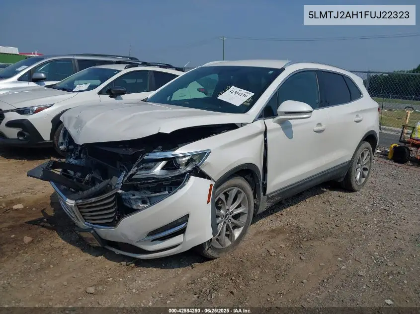 2015 Lincoln Mkc VIN: 5LMTJ2AH1FUJ22323 Lot: 42584250