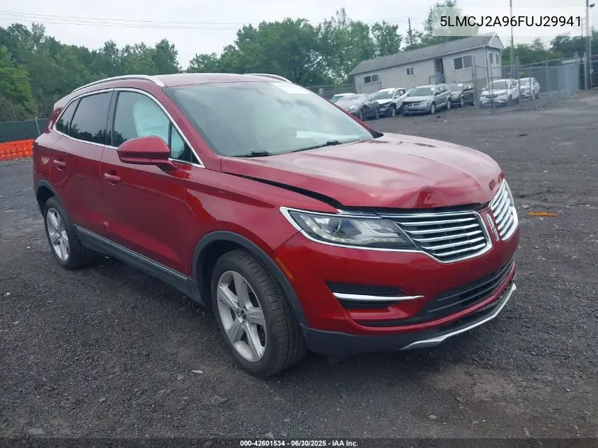 2015 Lincoln Mkc VIN: 5LMCJ2A96FUJ29941 Lot: 42601534