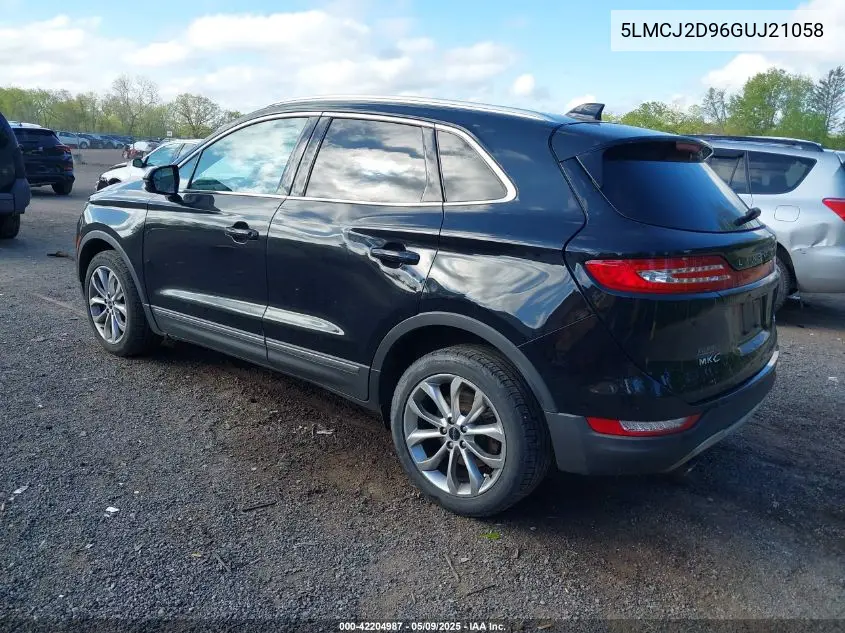 2016 Lincoln Mkc Select VIN: 5LMCJ2D96GUJ21058 Lot: 42204987
