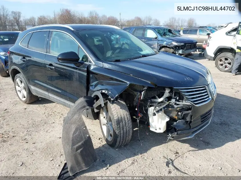 2017 Lincoln Mkc Premiere VIN: 5LMCJ1C98HUL44702 Lot: 42011626