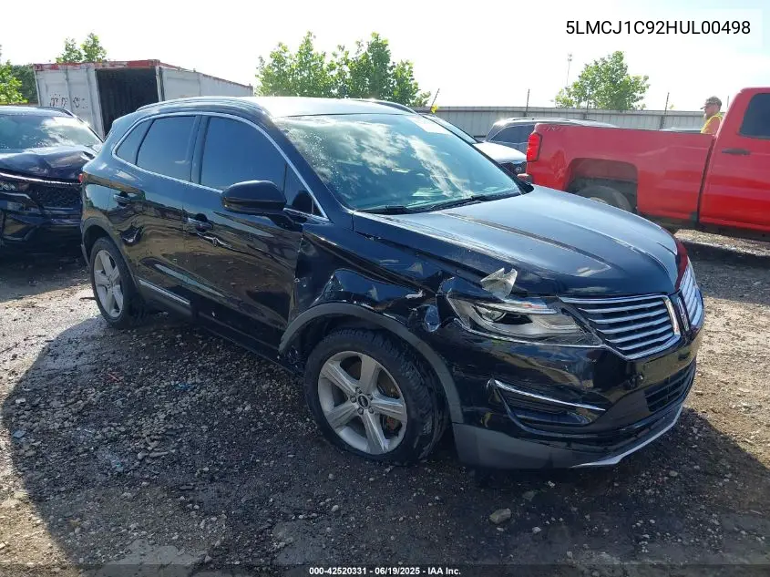 2017 Lincoln Mkc Premiere VIN: 5LMCJ1C92HUL00498 Lot: 42520331