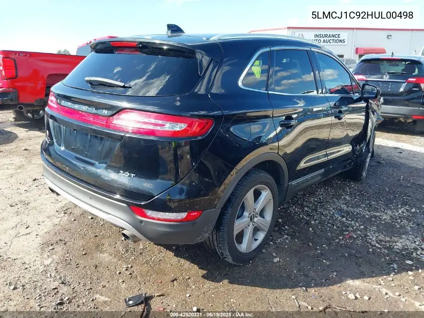 2017 Lincoln Mkc Premiere VIN: 5LMCJ1C92HUL00498 Lot: 42520331