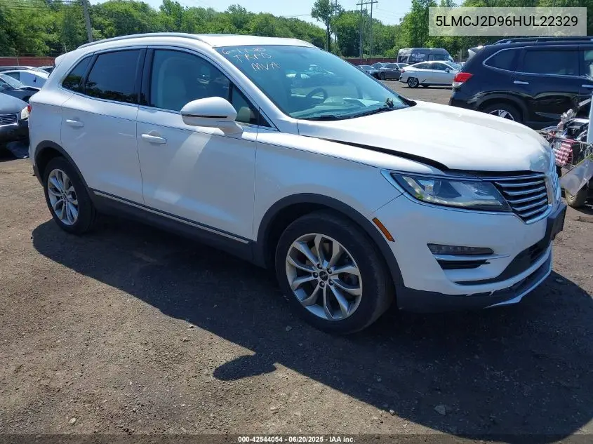 2017 Lincoln Mkc Select VIN: 5LMCJ2D96HUL22329 Lot: 42544054