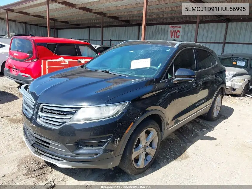 2017 Lincoln Mkc Premiere VIN: 5LMCJ1D91HUL56995 Lot: 42593119