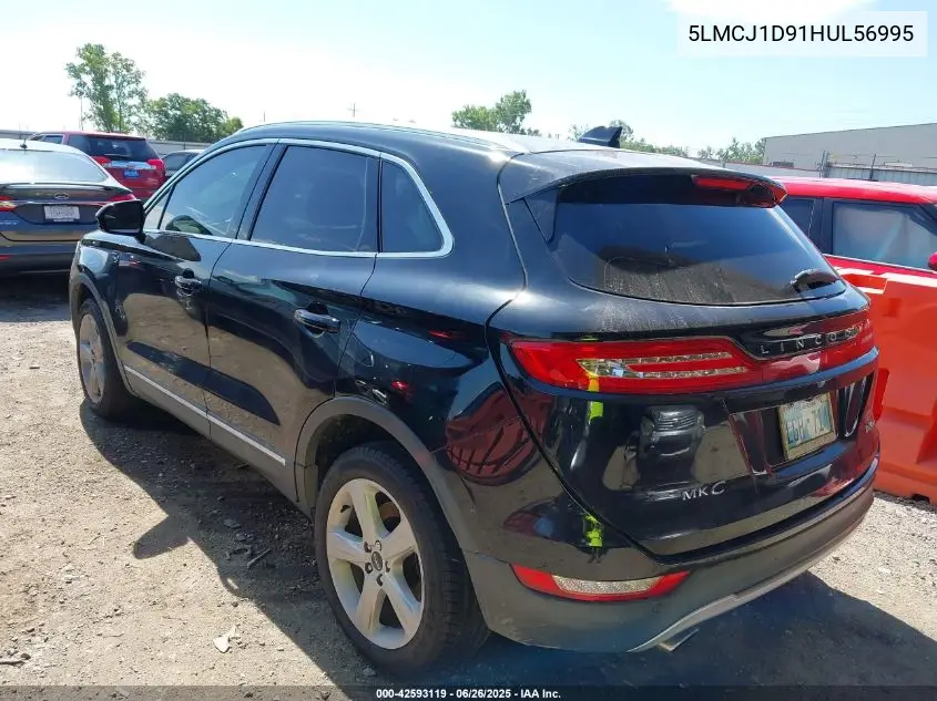 2017 Lincoln Mkc Premiere VIN: 5LMCJ1D91HUL56995 Lot: 42593119
