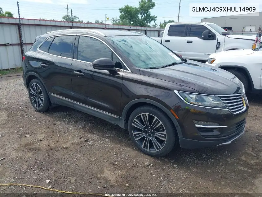 2017 Lincoln Mkc Black Label VIN: 5LMCJ4C9XHUL14909 Lot: 42606870
