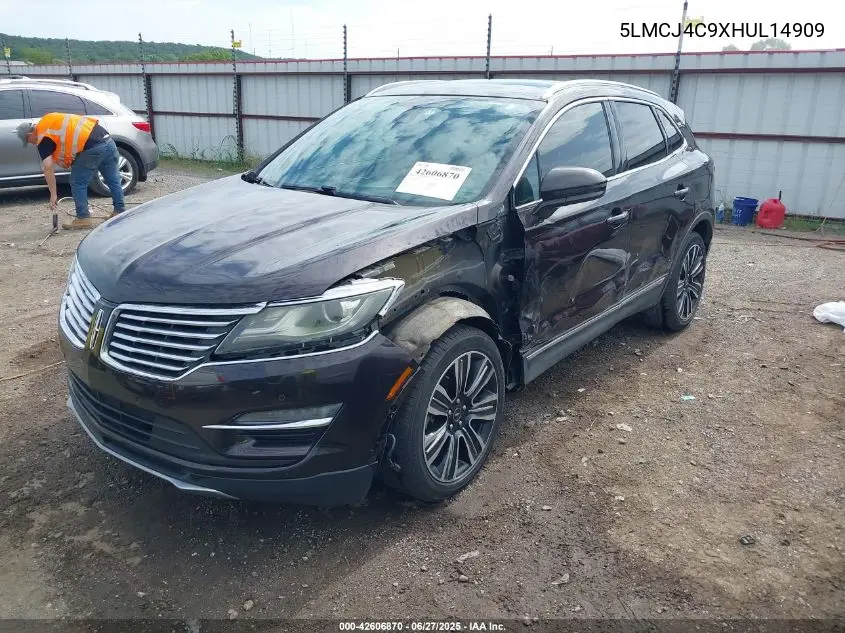 2017 Lincoln Mkc Black Label VIN: 5LMCJ4C9XHUL14909 Lot: 42606870