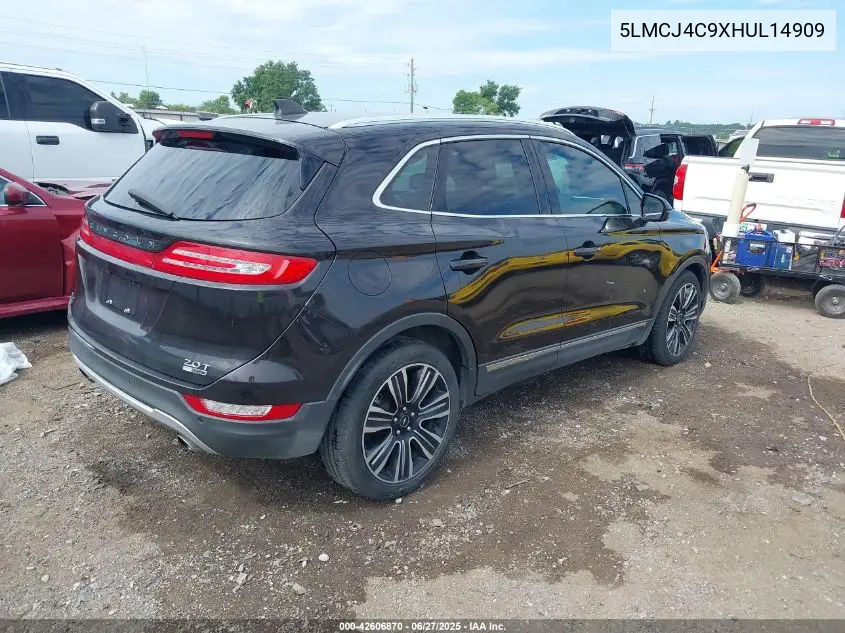 2017 Lincoln Mkc Black Label VIN: 5LMCJ4C9XHUL14909 Lot: 42606870
