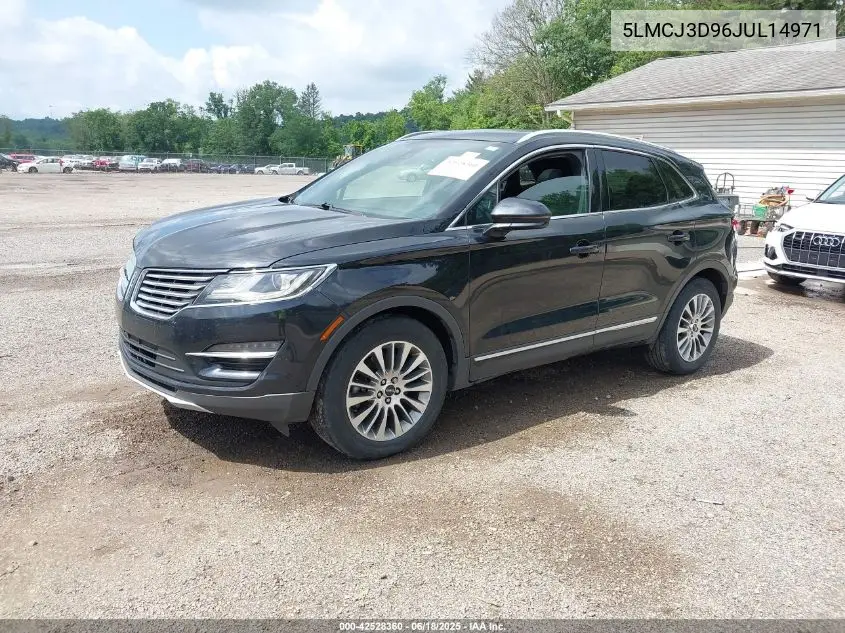 2018 Lincoln Mkc Reserve VIN: 5LMCJ3D96JUL14971 Lot: 42528360