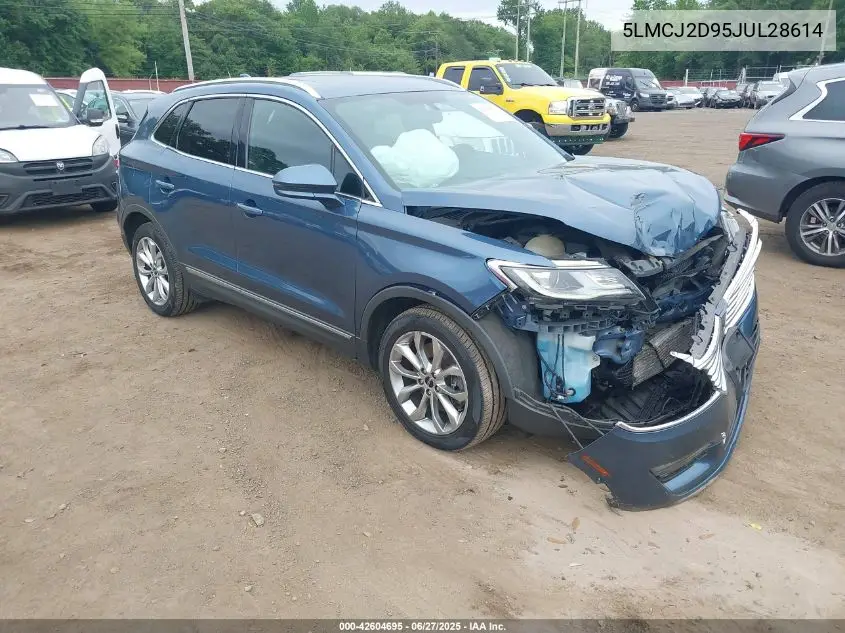 2018 Lincoln Mkc Select VIN: 5LMCJ2D95JUL28614 Lot: 42604695