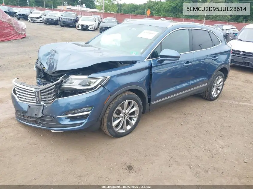 2018 Lincoln Mkc Select VIN: 5LMCJ2D95JUL28614 Lot: 42604695