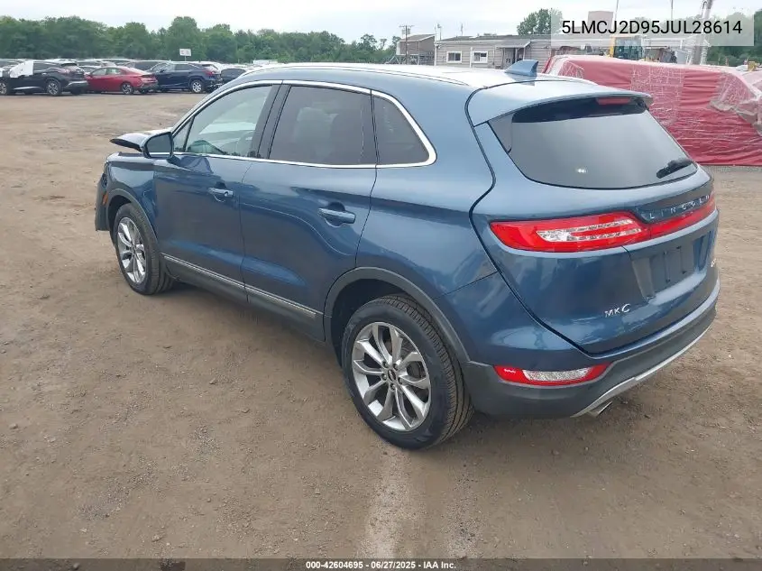 2018 Lincoln Mkc Select VIN: 5LMCJ2D95JUL28614 Lot: 42604695