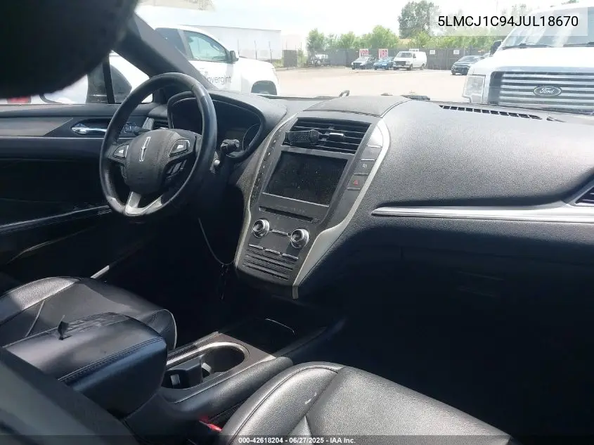 2018 Lincoln Mkc Premiere VIN: 5LMCJ1C94JUL18670 Lot: 42618204