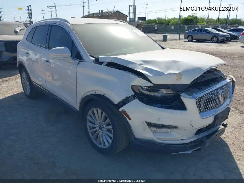 2019 Lincoln Mkc Standard VIN: 5LMCJ1C94KUL23207 Lot: 41992766