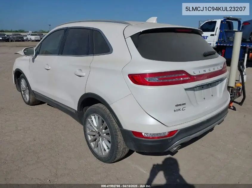 2019 Lincoln Mkc Standard VIN: 5LMCJ1C94KUL23207 Lot: 41992766