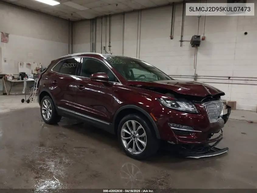 2019 Lincoln Mkc Select VIN: 5LMCJ2D95KUL07473 Lot: 42052830